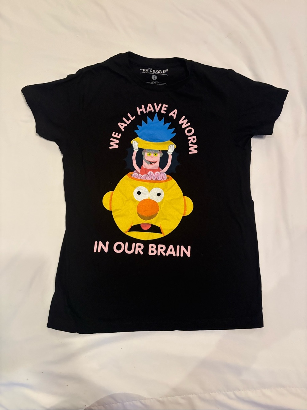 Don’t Hug Me I’m Scared DHMIS Worm in Our Brain Graphic Tee S